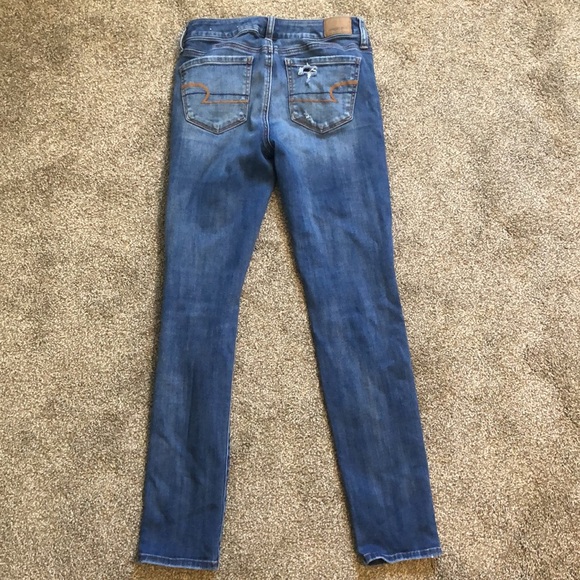 American Eagle Distressed Skinny Jeans - Picture 3 of 7